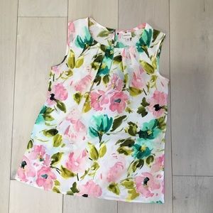 Floral Chiffon Blouse 🌷